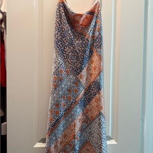 Floral Silk mini dress